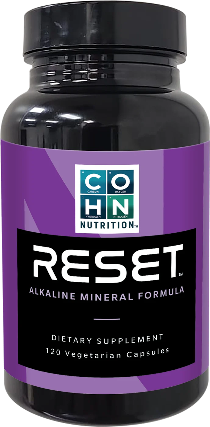 RESET bottle, 120 vegetarian capsules